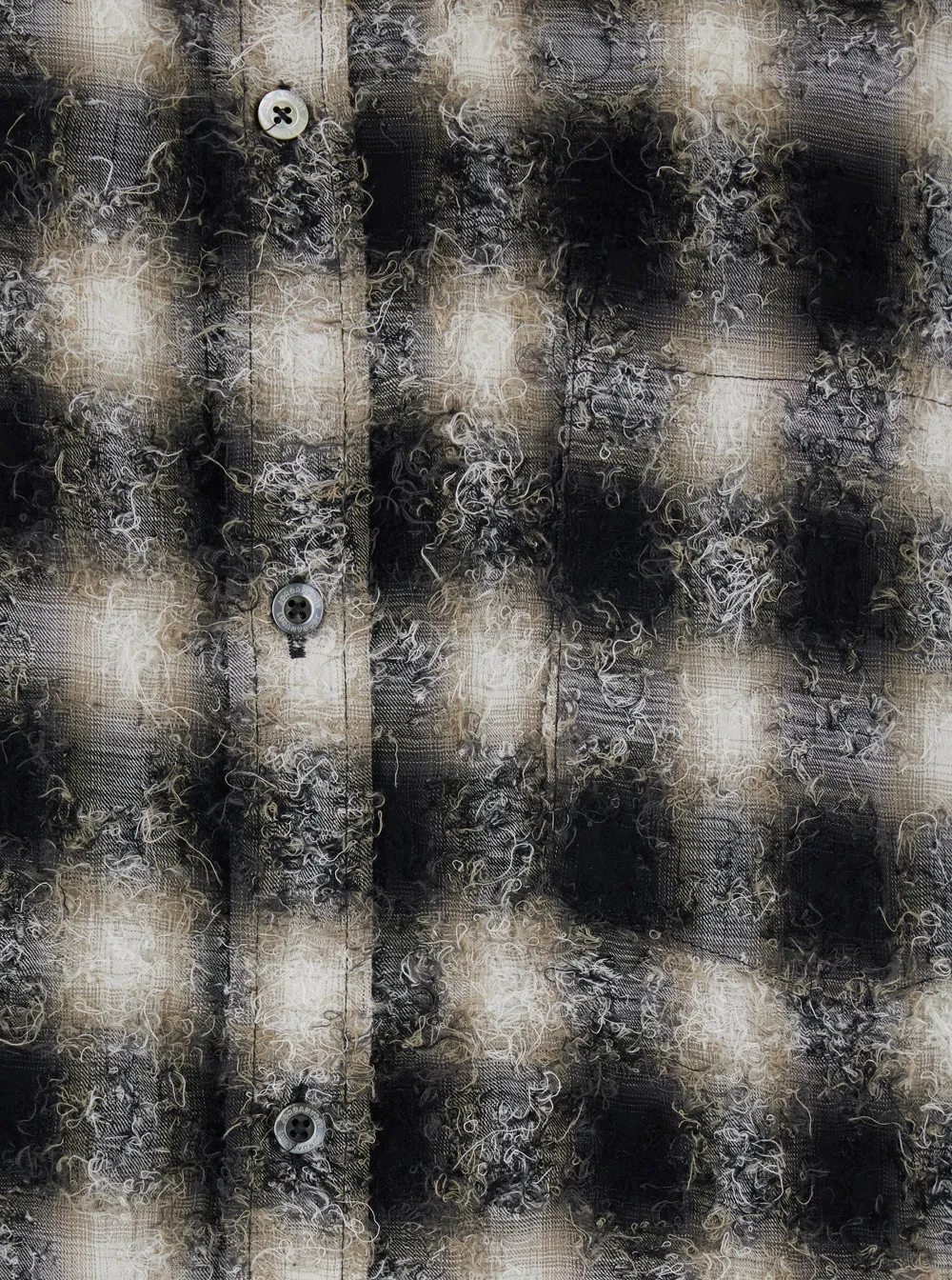 Jordanluca Check Motif Relaxed Shirt