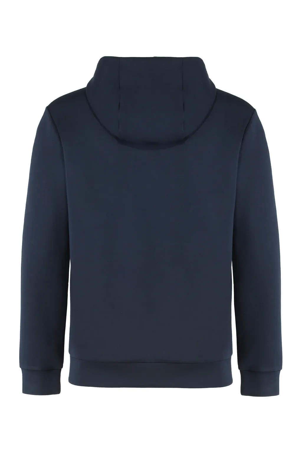 Ea7 Emporio Armani Logo Detailed Drawstring Hoodie
