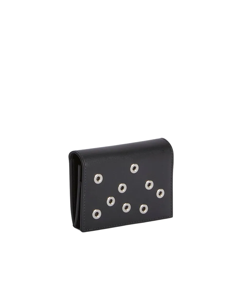 Jil Sander Stud-Detailed Bi-Fold Wallet