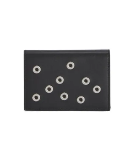 Jil Sander Stud-Detailed Bi-Fold Wallet