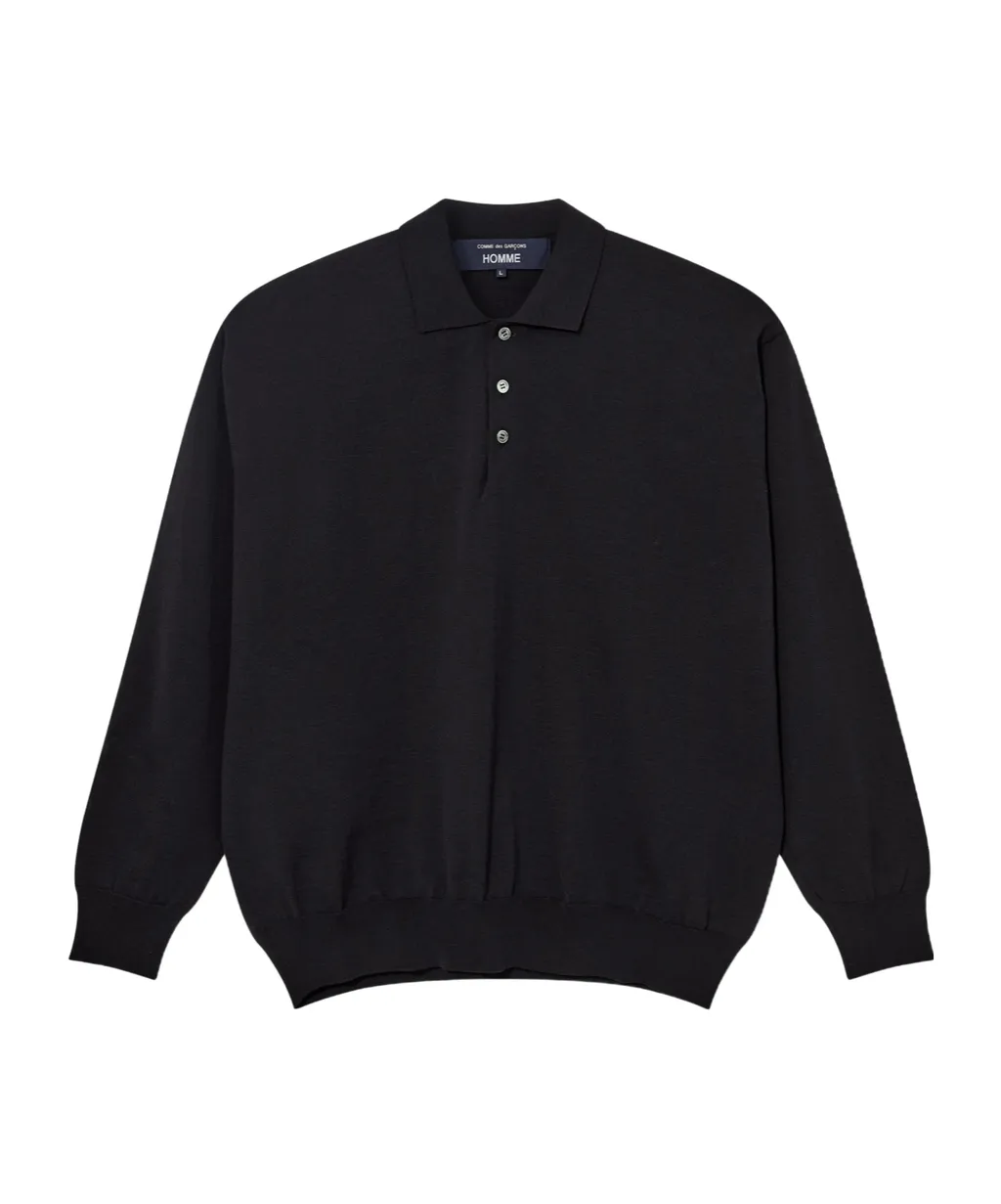 Long-Sleeved Knitted Sweater