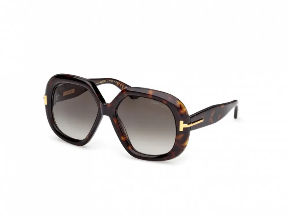 Geometric-Frame Sunglasses