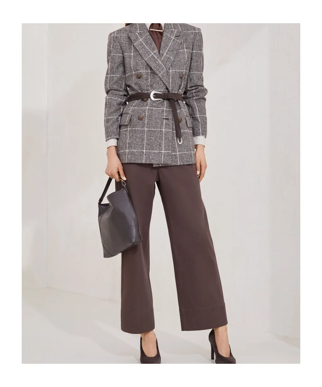 Pocketed Cotton Trousers