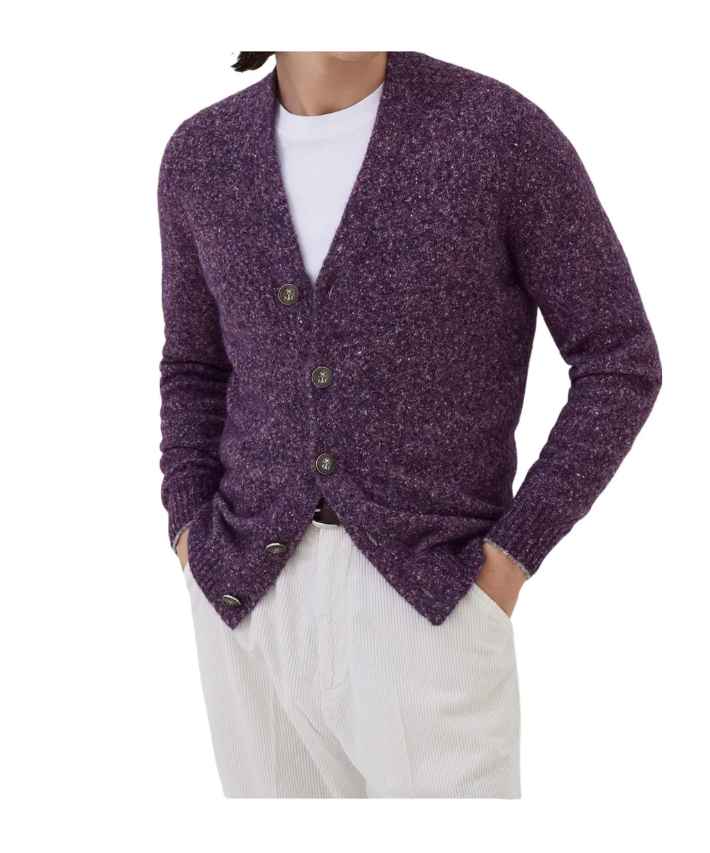 Brunello Cucinelli V-Neck Knitted Cardigan