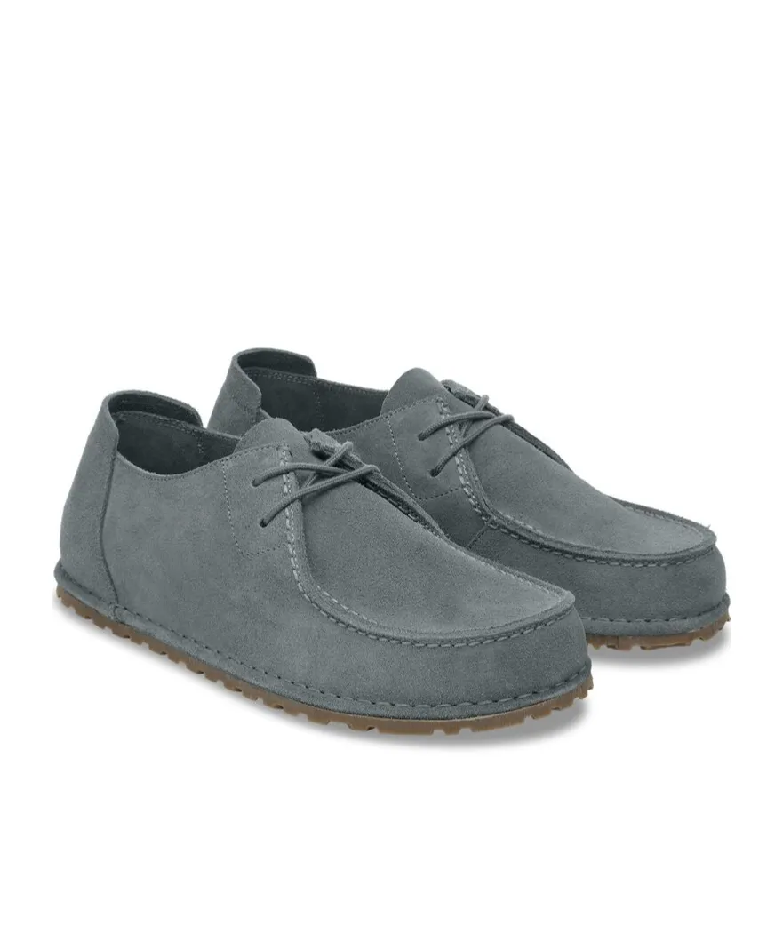 Birkenstock Utti Logo Embossed Lace-Up Shoes
