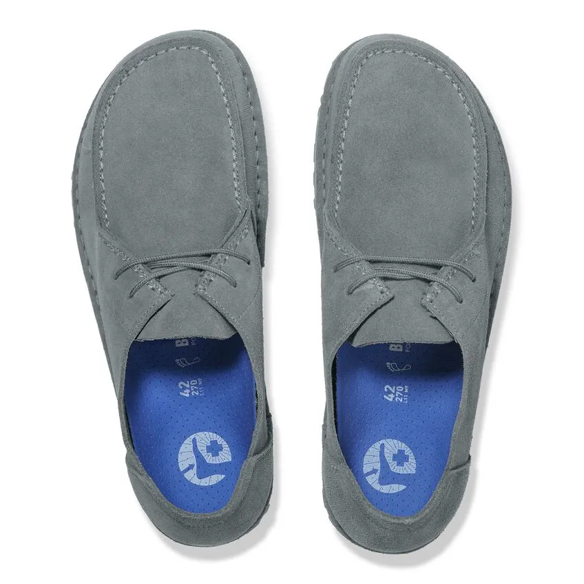 Birkenstock Utti Logo Embossed Lace-Up Shoes