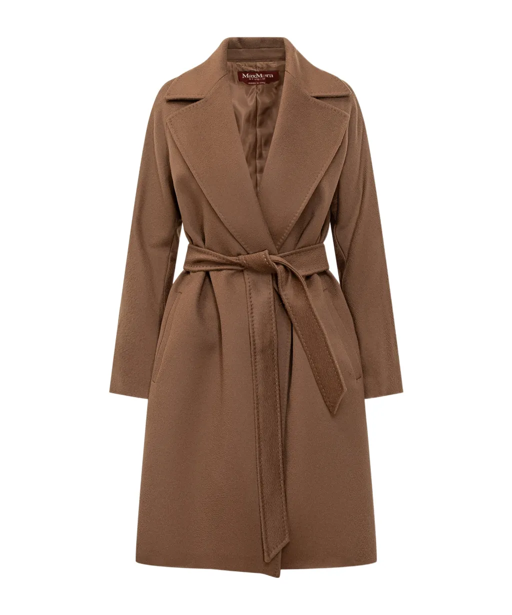 Max Mara Studio Dravenna Belted Coat