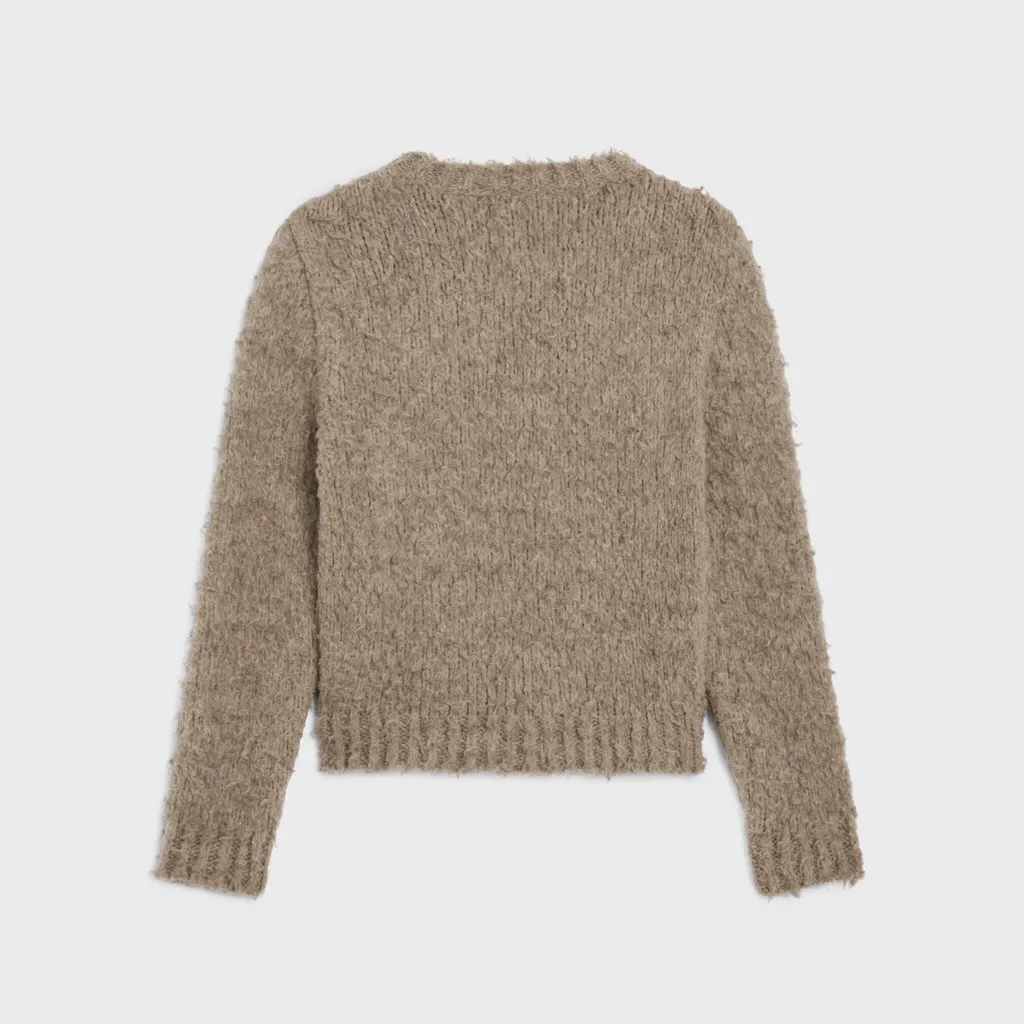 Crewneck Sweater In Yak Wool