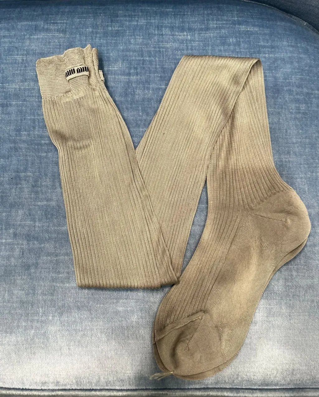 Miu Miu Hold Ups Socks