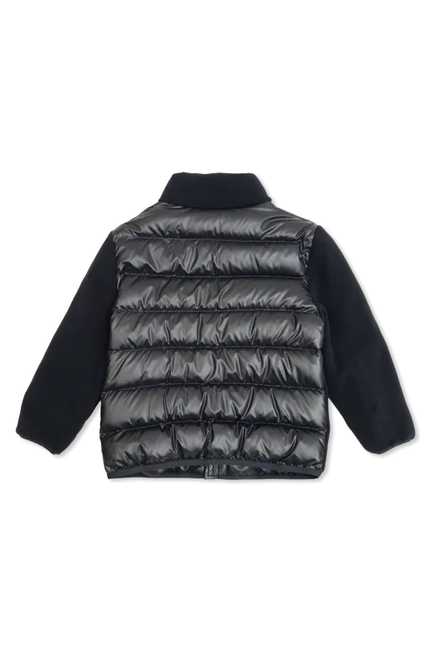 Moncler Enfant Bacui Logo Patch Down Jacket