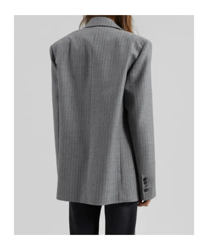 Long-Sleeved Suit Jacket
