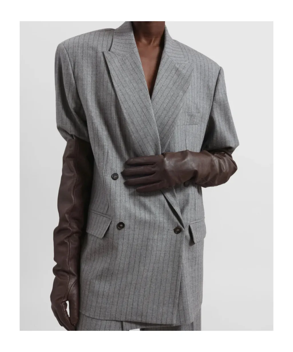 Long-Sleeved Suit Jacket