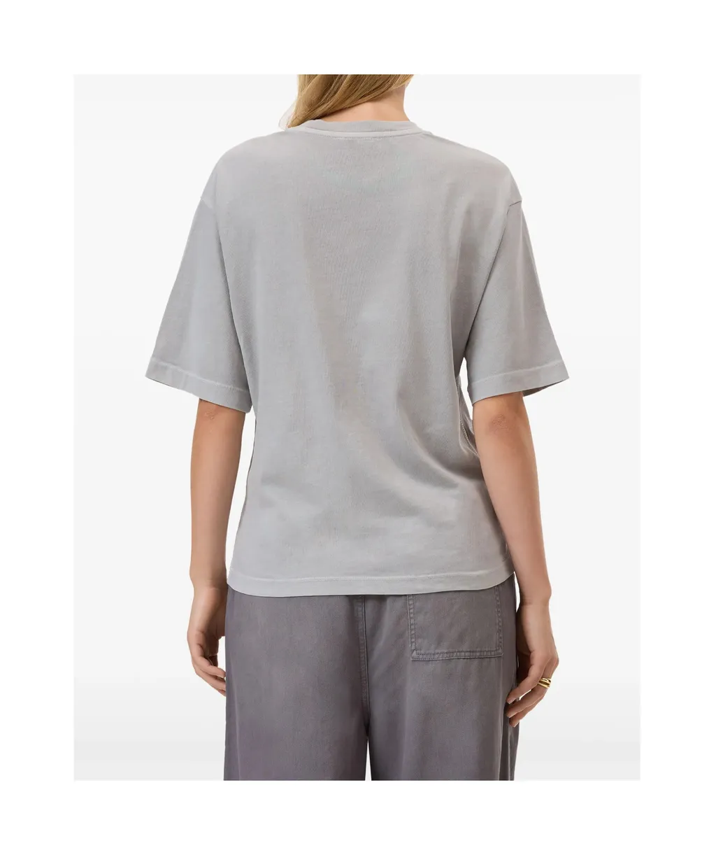 Trim-Detail Organic Cotton T-Shirt