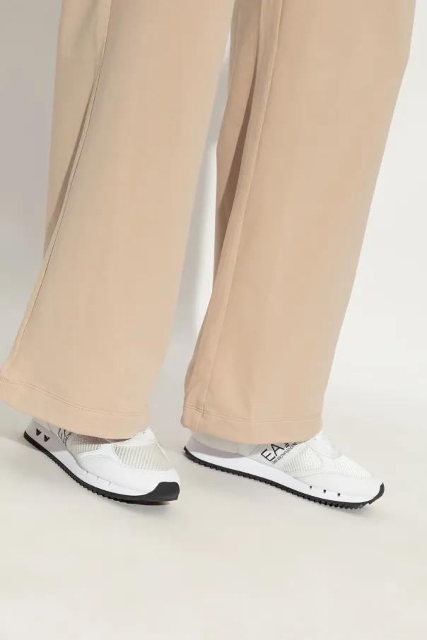 Ea7 Emporio Armani Logo Printed Low-Top Sneakers