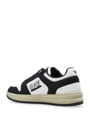 Ea7 Emporio Armani Logo Printed Low-Top Sneakers