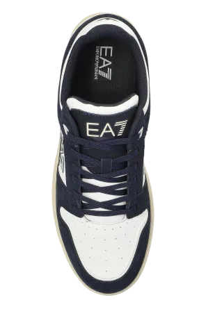 Ea7 Emporio Armani Logo Printed Low-Top Sneakers