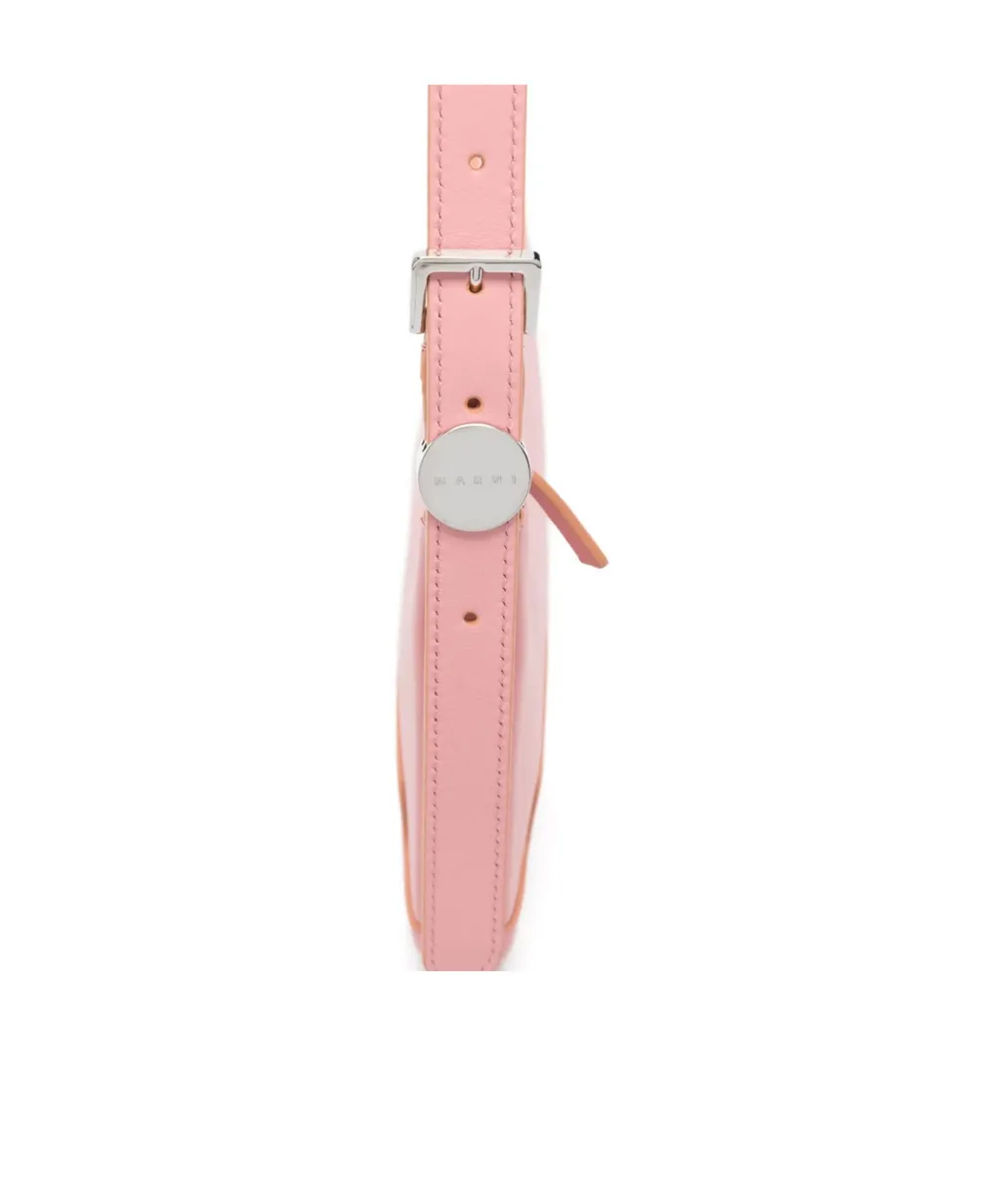 Zip-Fastening Shoulder Bag