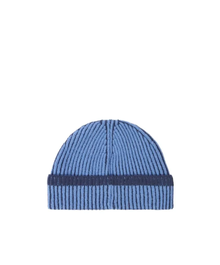 Beanie With Vanisé Ribbing And Compass Patch
