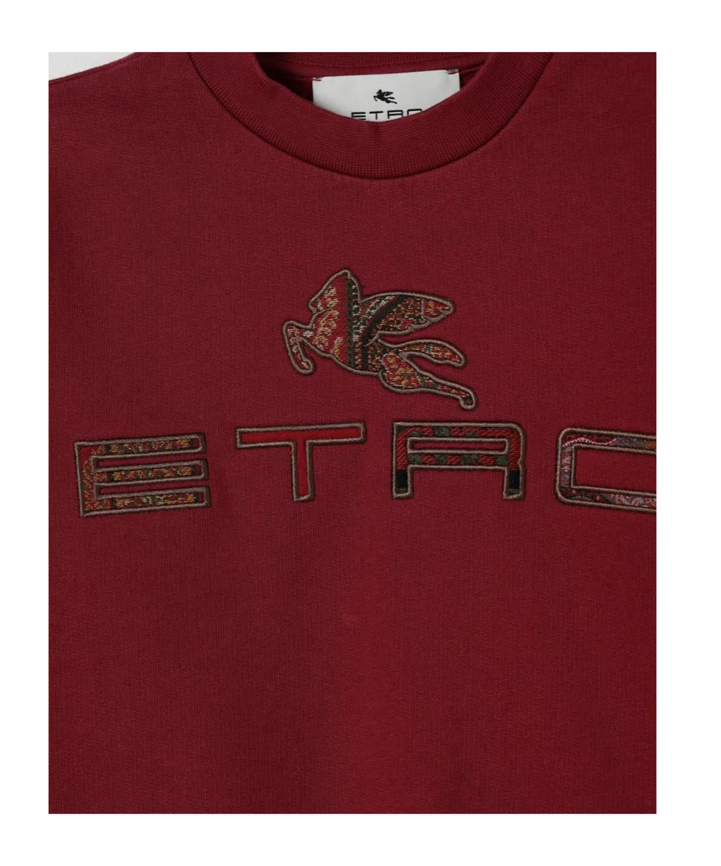 Embroidered-Logo Sweatshirt