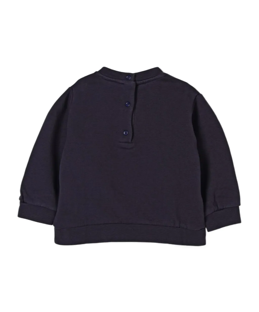 Pegasus-Embroidered Sweatshirt