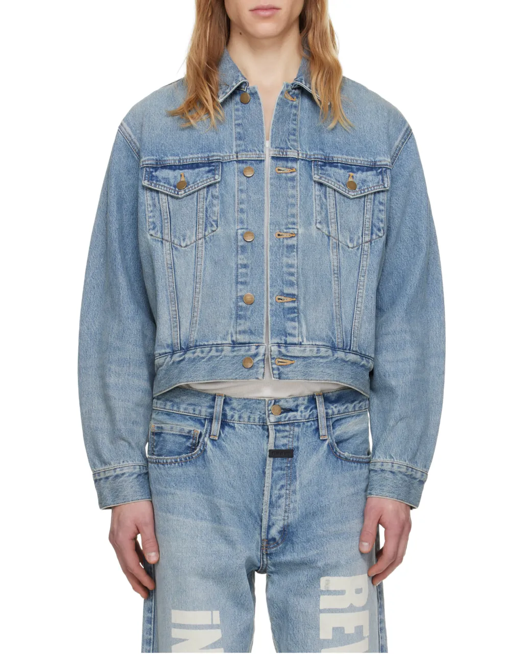 Fear Of God Button-Up Denim Jacket