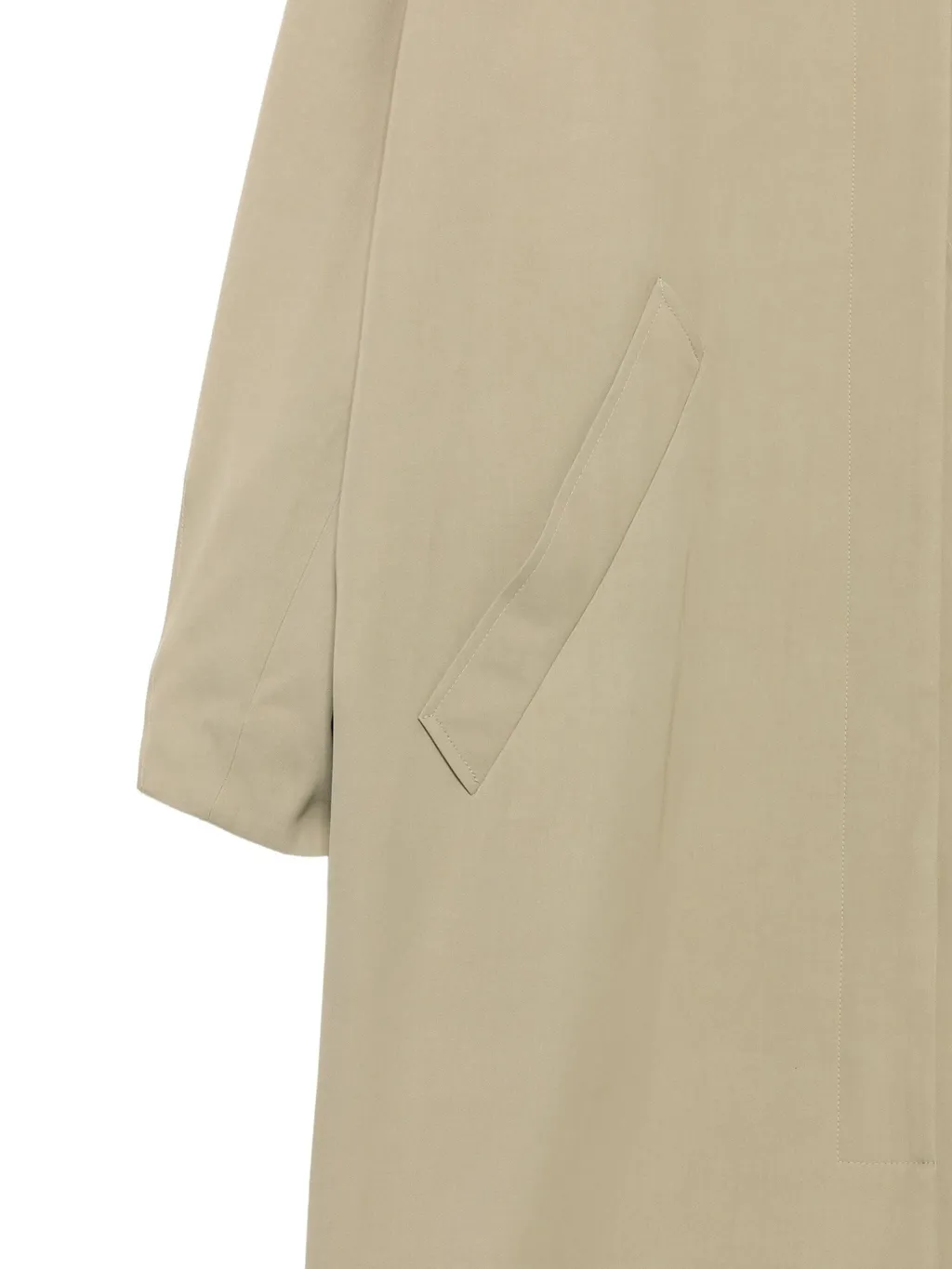 Long-Sleeved Trench Coat