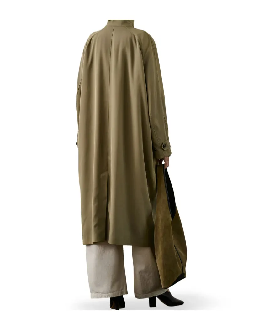 Long-Sleeved Trench Coat