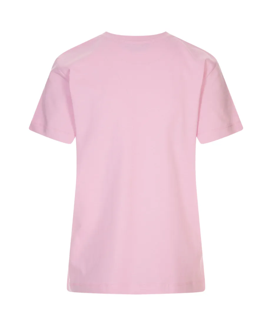 Msgm 3D Follow The Rabbit Embroidery T-Shirt