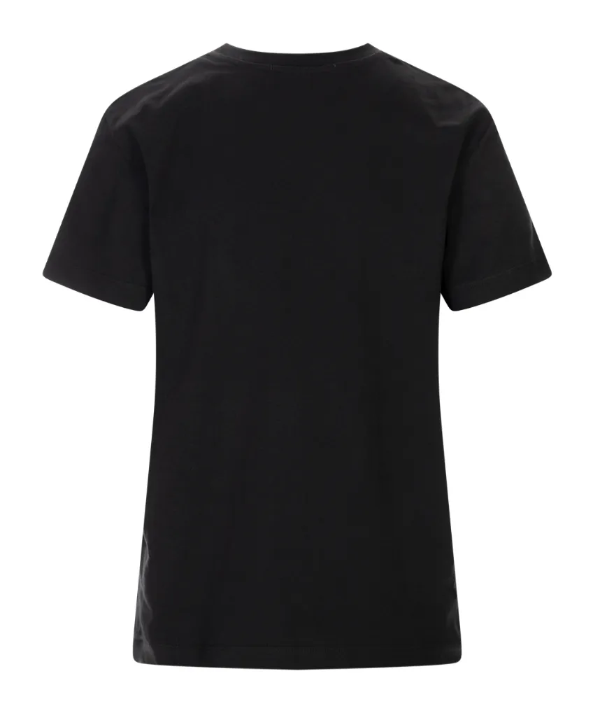 Msgm 3D Follow The Rabbit Embroidery T-Shirt