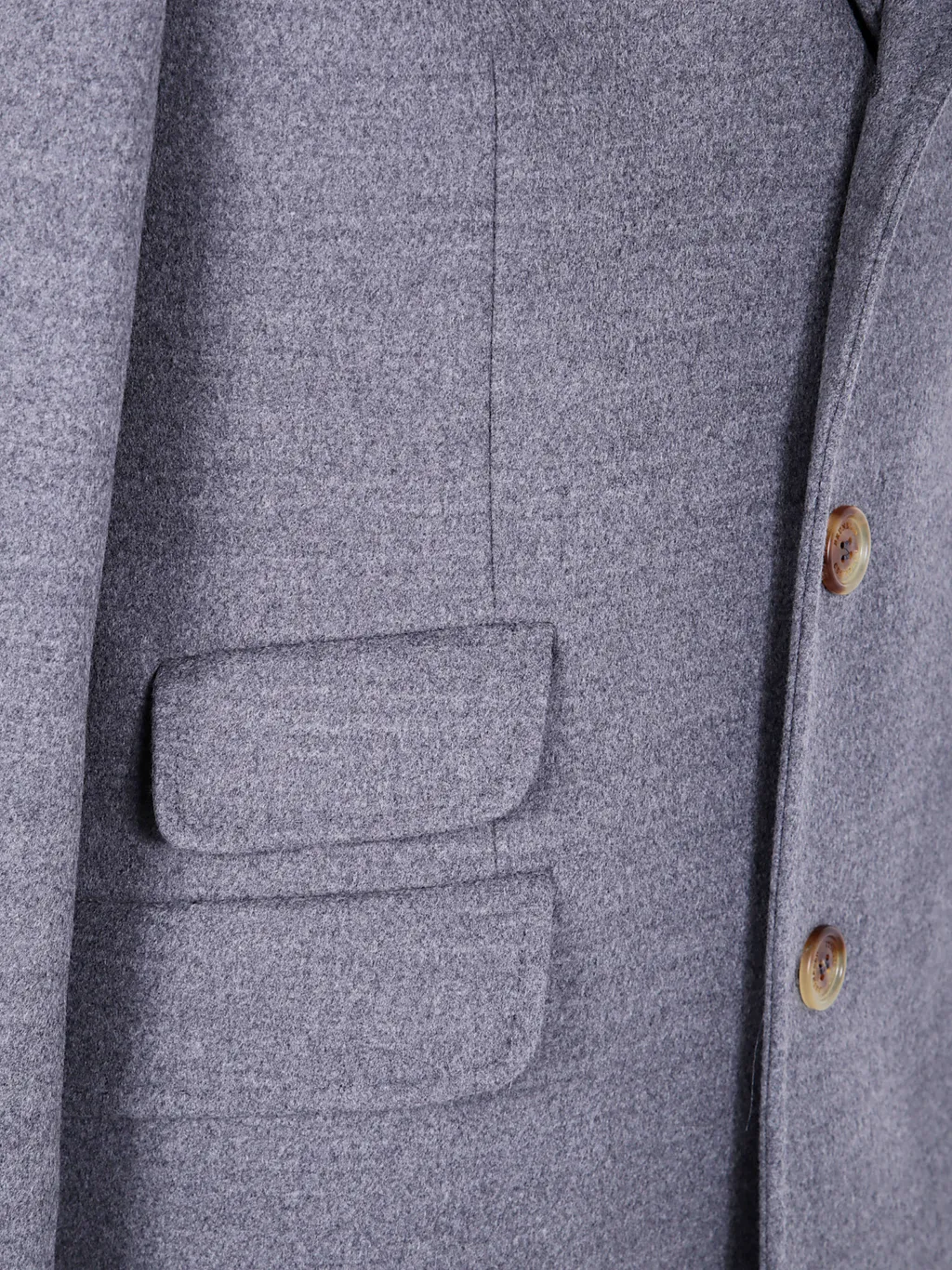 Brunello Cucinelli Single-Breasted Long Sleeved Coat