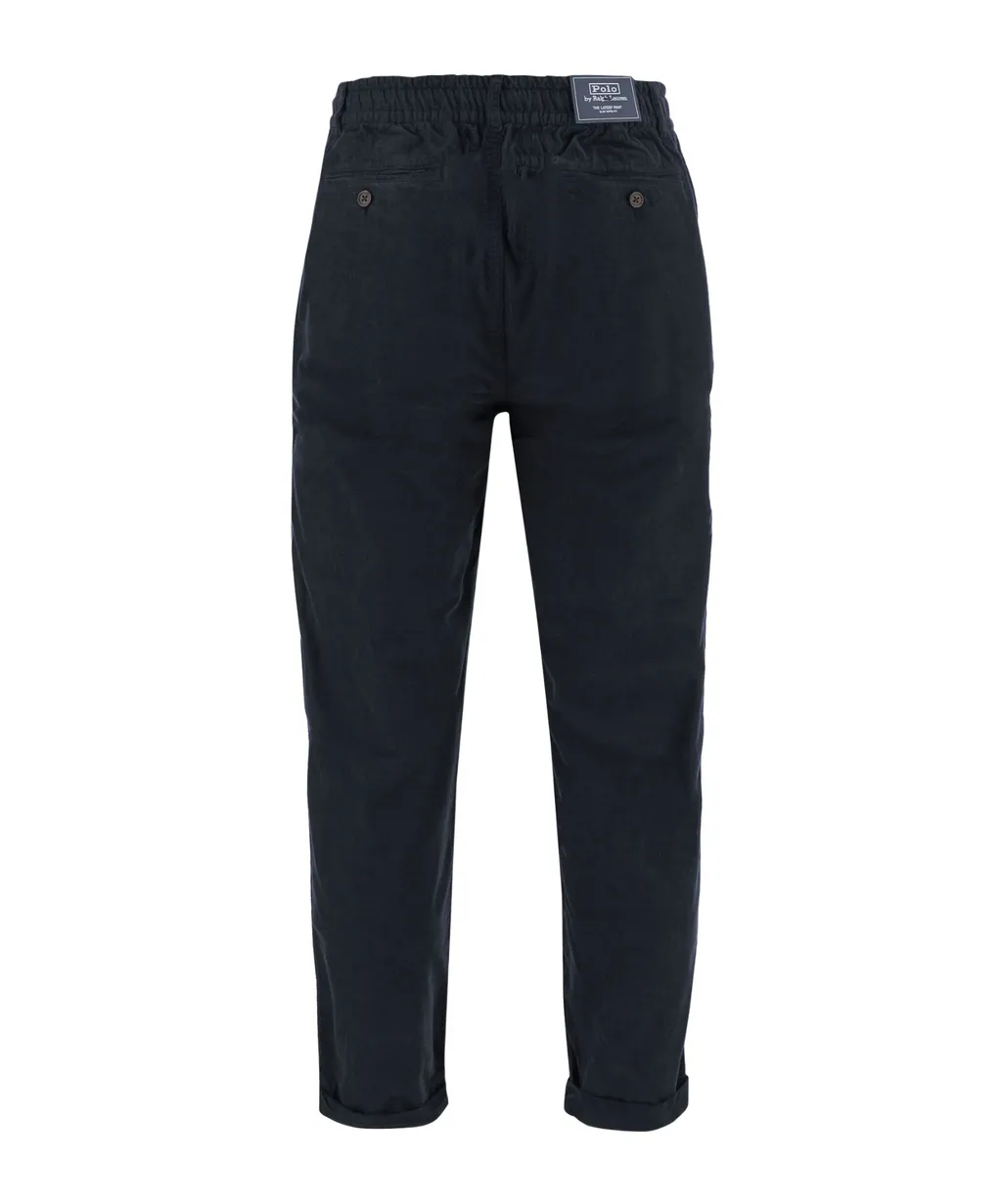 Drawstring Corduroy Trousers