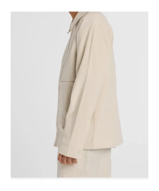 New Balance Long-Sleeved Straight-Hem Shirt