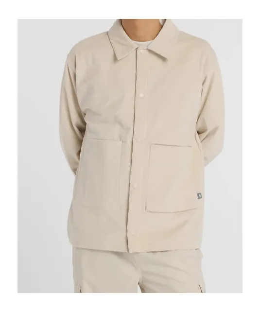 New Balance Long-Sleeved Straight-Hem Shirt