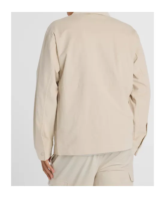 New Balance Long-Sleeved Straight-Hem Shirt