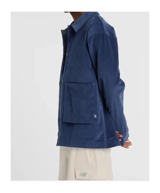 New Balance Long-Sleeved Straight-Hem Shirt
