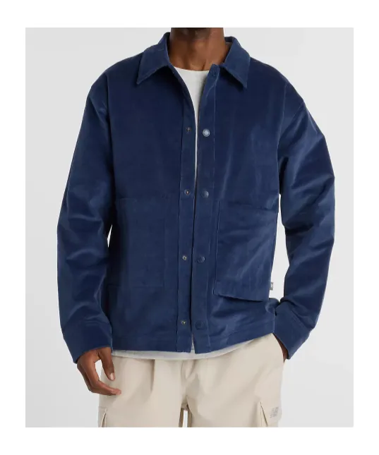 New Balance Long-Sleeved Straight-Hem Shirt