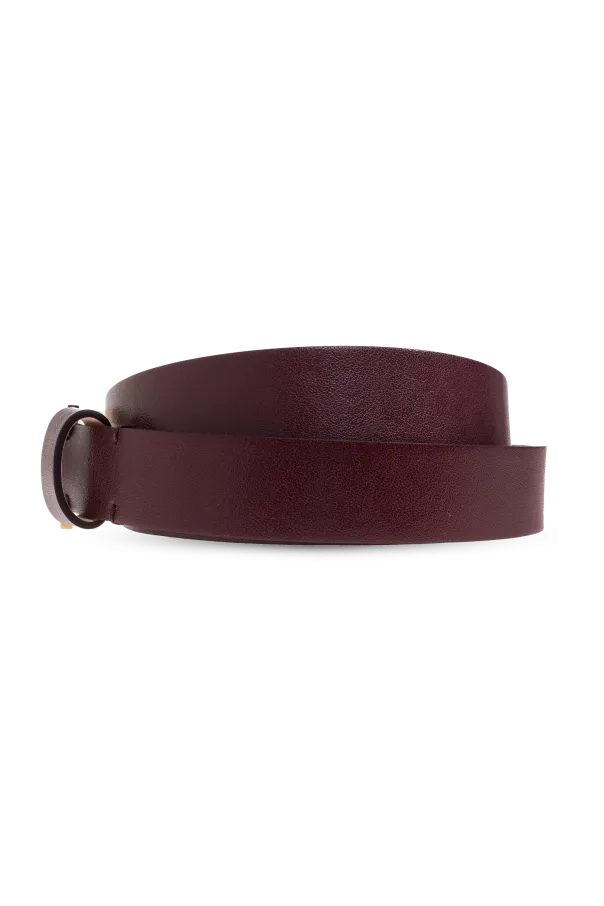 Buckle-Detail Leather Belt