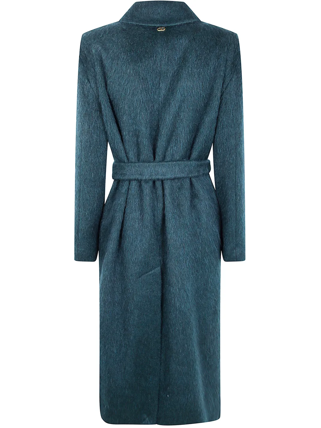Twinset Self-Tie Belted Double-Breasted Coat