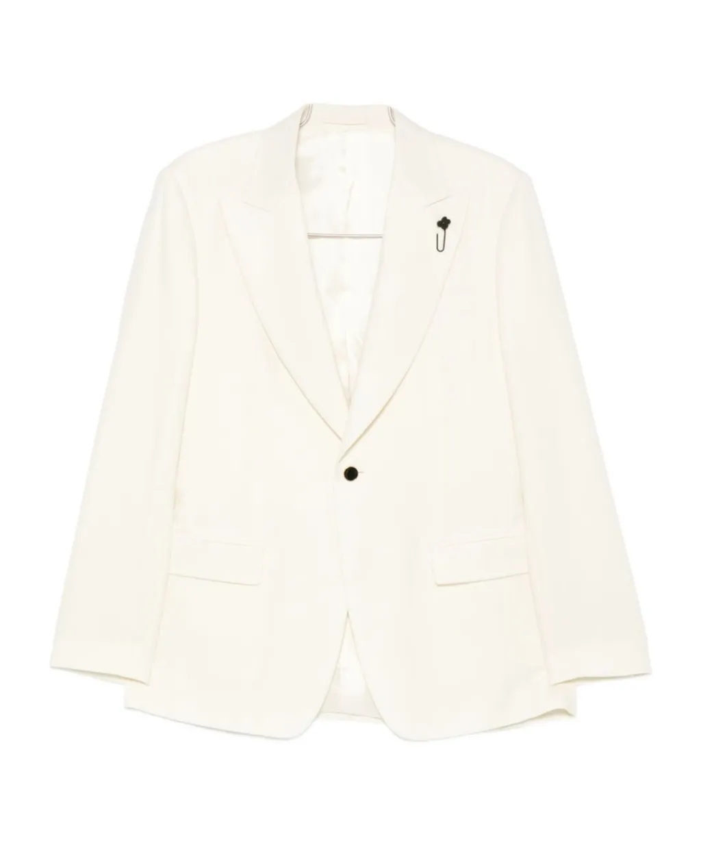 Single-Button Suit Jacket
