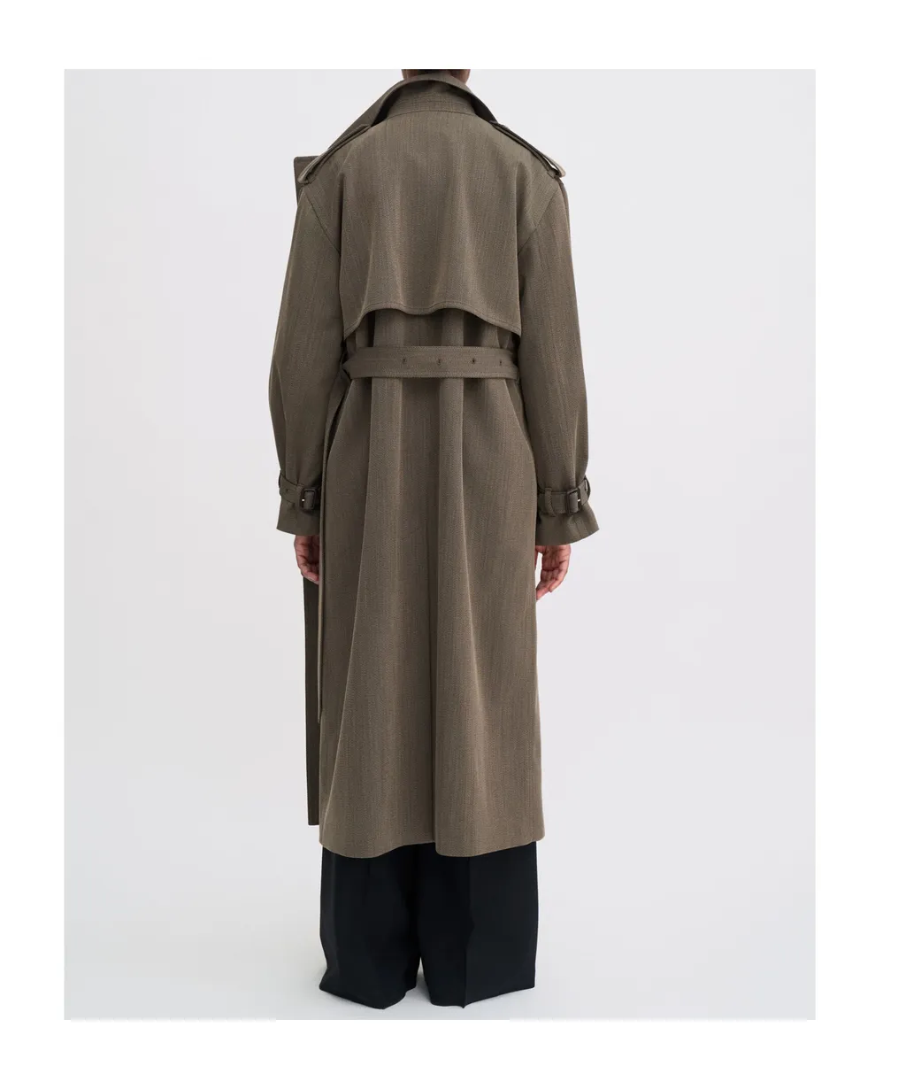 Filippa K Julia Double-Breasted Trench Coat