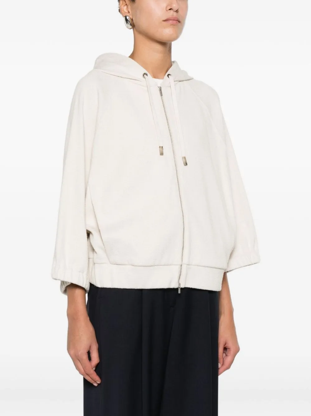 Hooded Knitted Sweater