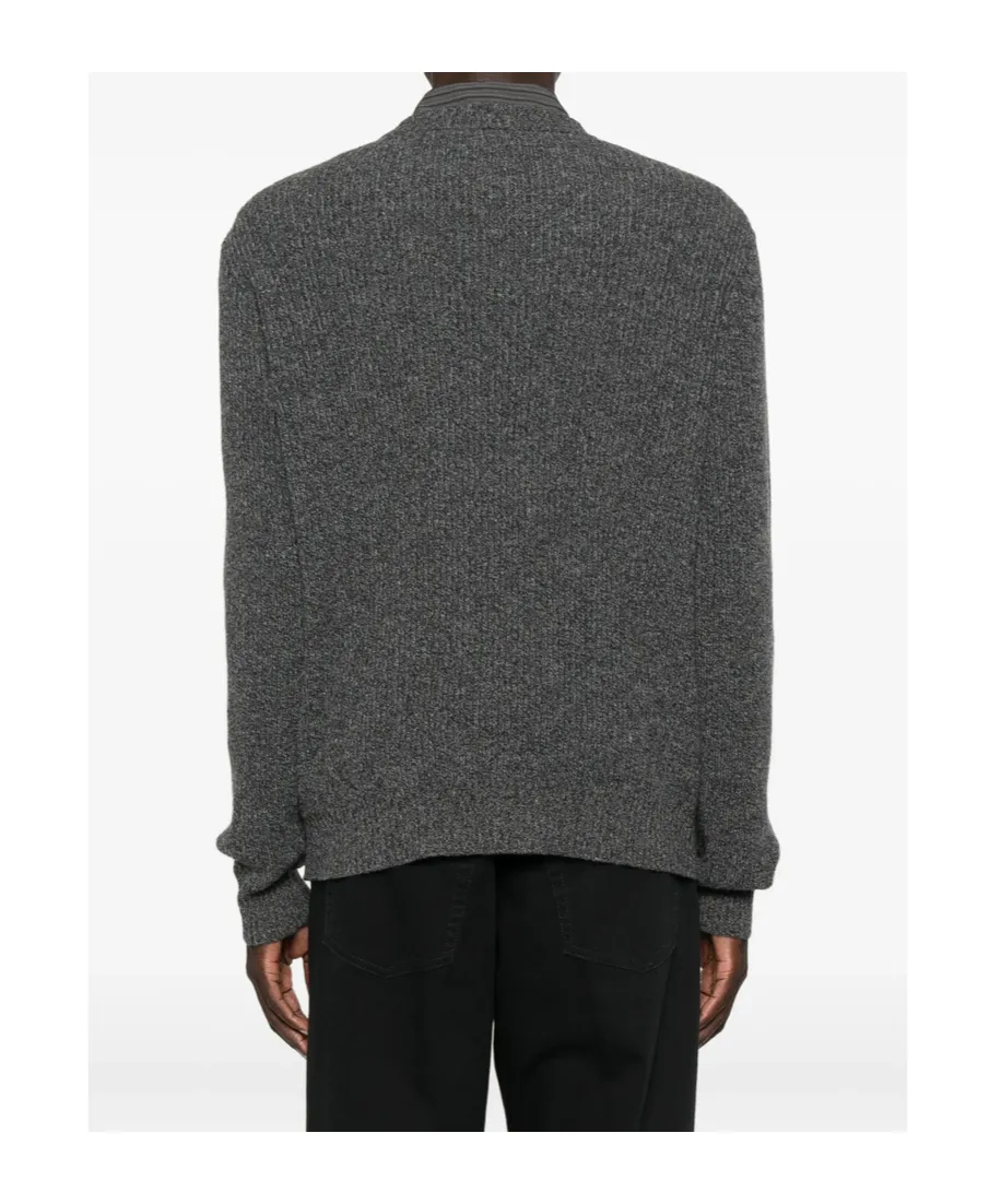 Crew Neck Long-Sleeved Sweater