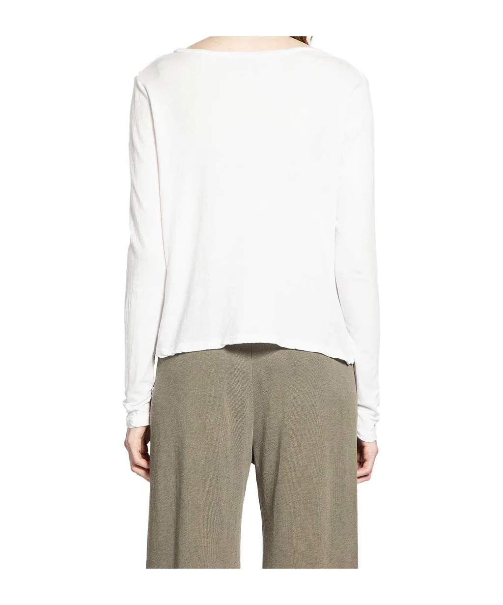 V-Neck Long-Sleeve T-Shirt