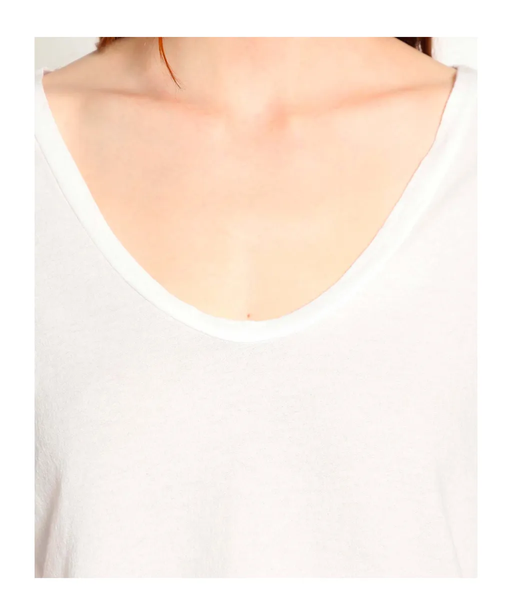 V-Neck Long-Sleeve T-Shirt