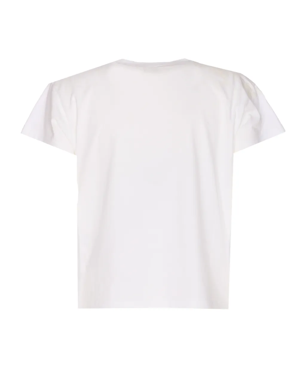 Mm6 Maison Margiela Short-Sleeved Crewneck T-Shirt