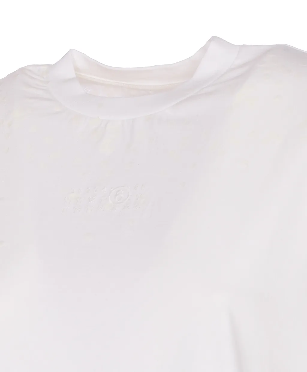 Mm6 Maison Margiela Short-Sleeved Crewneck T-Shirt