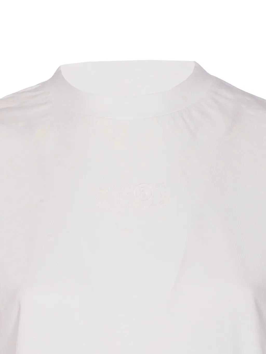 Mm6 Maison Margiela Short-Sleeved Crewneck T-Shirt