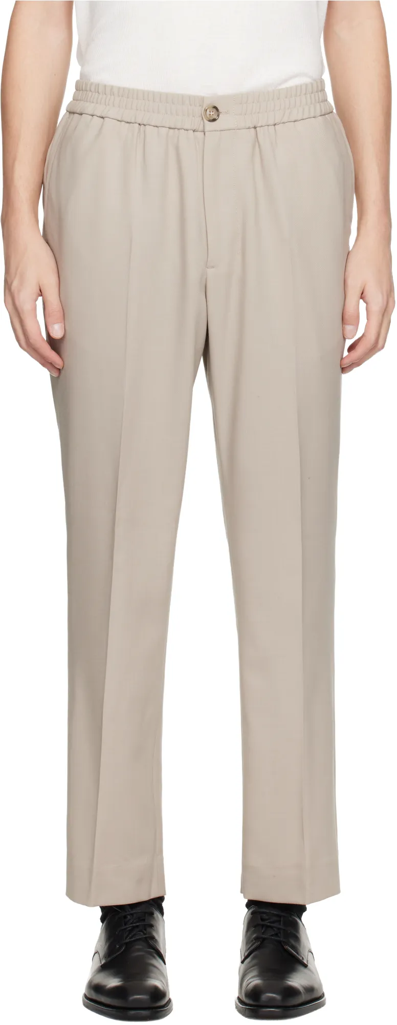 Ami Paris Elasticated Waist Trousers