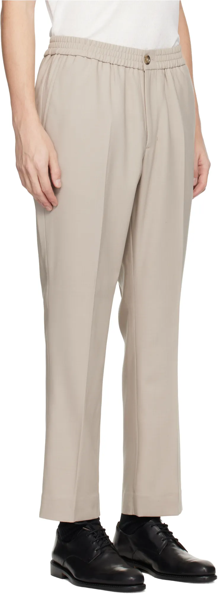 Ami Paris Elasticated Waist Trousers