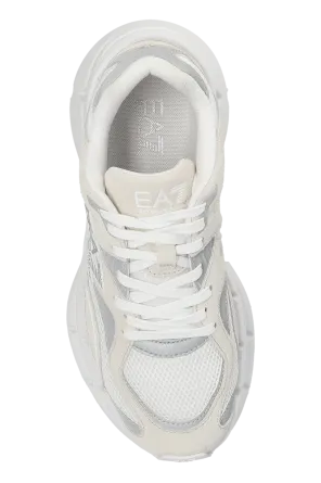 Ea7 Emporio Armani Mesh Panelled Chunky Sneakers